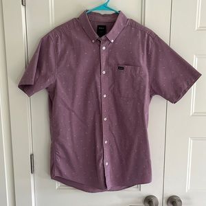 RVCA slim fit button down